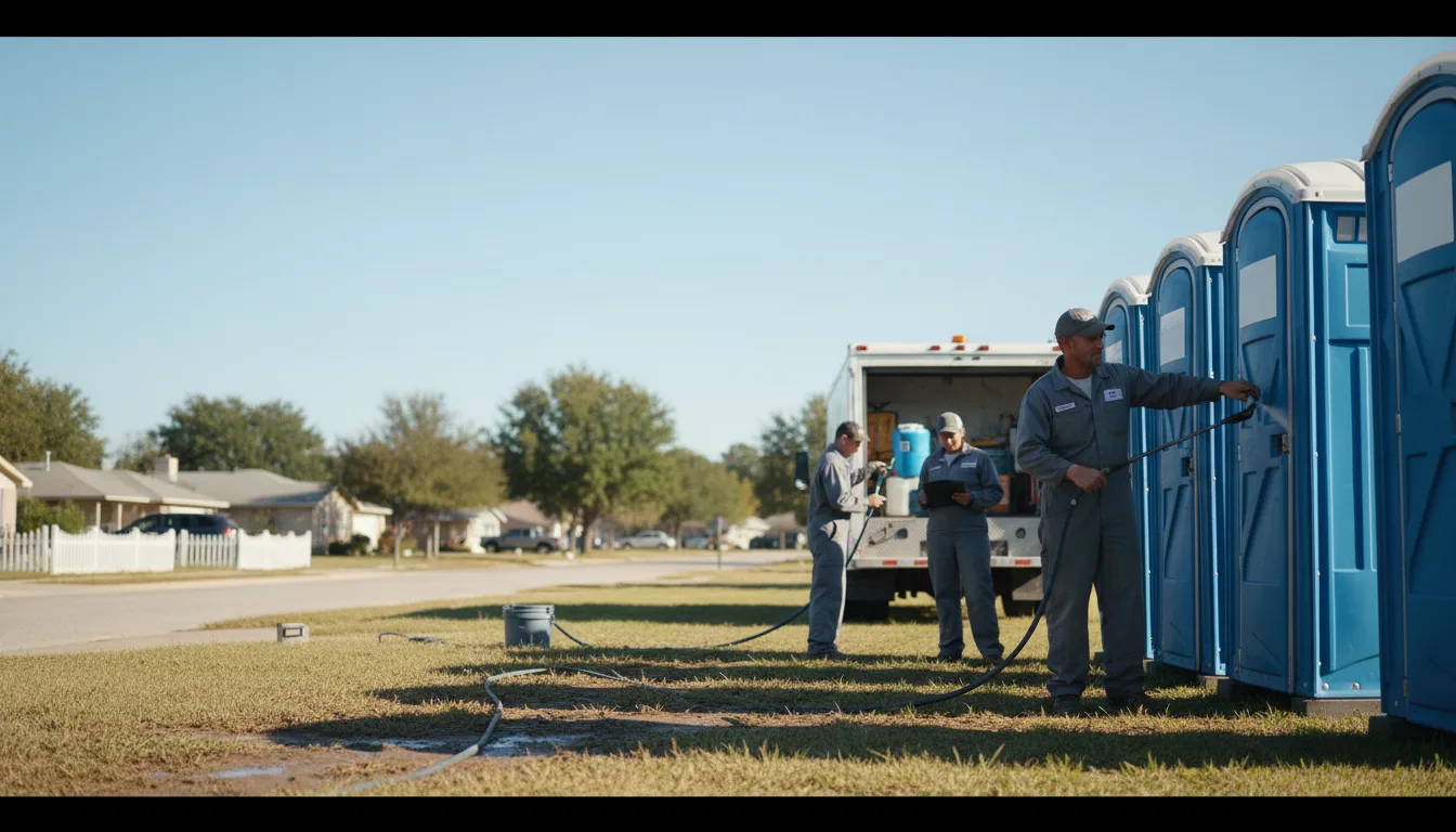 Long-Term Portable Toilet Rental in Mio, MI near me